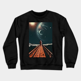 Cosmic Bridge Crewneck Sweatshirt